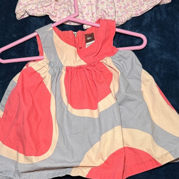 Baby Girl Dresses Bundle!- Pink&Gray, Red, White, Green - Picture 3 of 8